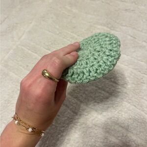 Handmade crochet pot scrubber or coaster